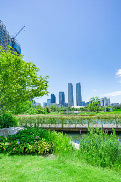 istock Sunny Chengdu Financial City 1409776615
