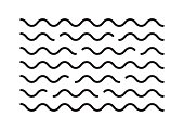 istock water wave and air vector icon, curve line set, curve stream concept. Black editable stroke 1409779234