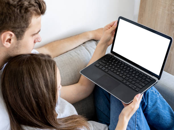 istock home rest happy couple computer mockup relaxed 1409783933