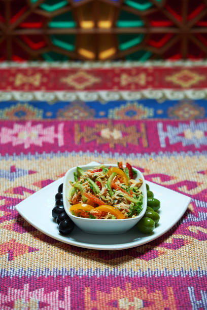istock Vegetable salat this chicken carrots mushrooms cucumbers 1409784344