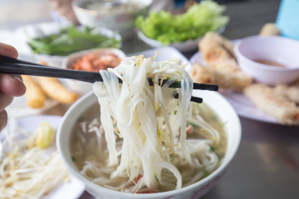istock Vietnam's representative food, rice noodles 1409787963