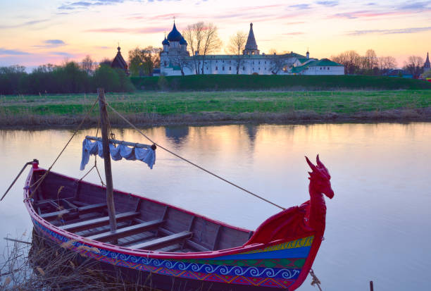 Free picture: The concept of a magnificent fairy-boat of unusual shape ...