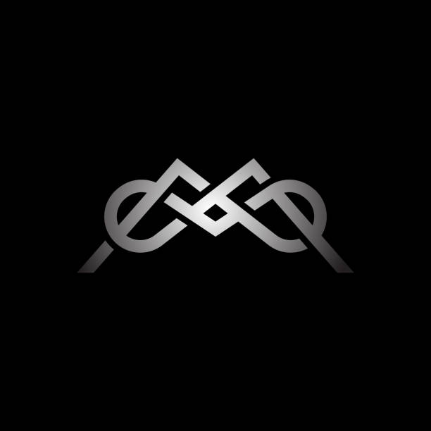 monogram letter M infinity logo design modern monogram letter M infinity logo design, suitable for any business. boy band stock illustrations