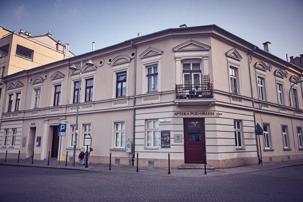 Krakow, Poland - March 28, 2014 : Entrance to museum \