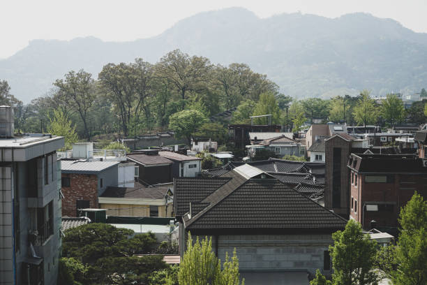 istock the scenery of Seoul, Korea 1409814420