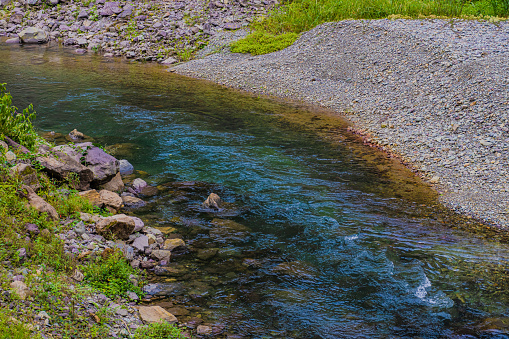 crystal clear waters in the rivers near San Luis de Gaceno