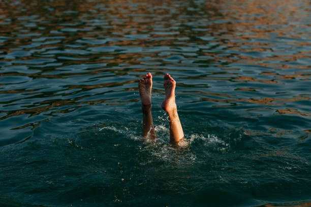 istock Summer, vacation, diving in the sea 1409820362