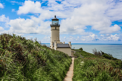 Cape Disappointment State Park near Ilwaco, Washington State, USA