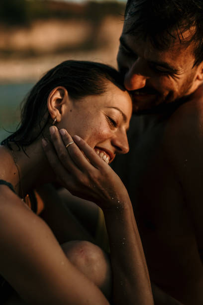 istock Talk, sun, sea, smile and cuddle 1409823480