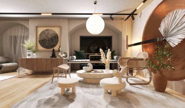 istock 3d render of beautiful home decoration inspiration 1409823851