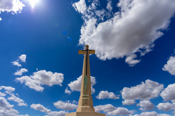 The Cross of Vasco da Gama monument at the Cape of Good Hope Nature Reserve, SECTIO of Table Mountain National Park in South Africa.