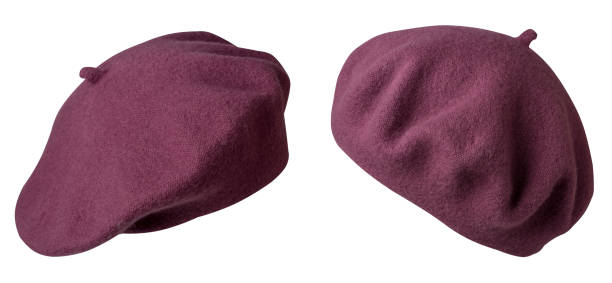 istock Beret isolated on white background. hat female beret 1409839721