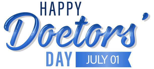istock Happy doctor day in July logo 1409846350