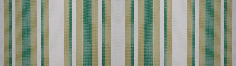 Pastel green beige striped natural cotton linen textile texture background banner panorama