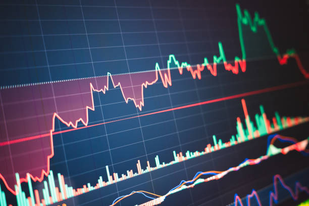 istock Positive high gainer growth-sotck invest rebound cryptocurrency charts and graphs on computer screen in bull market investment finance concept 1409849197