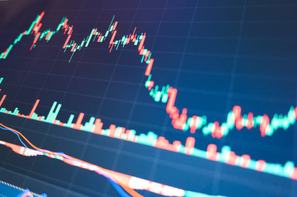 istock Fintech trade investment in and cryptocurrencies stock from online platform data analysis graph showing search findings. design with copy space. 1409849393