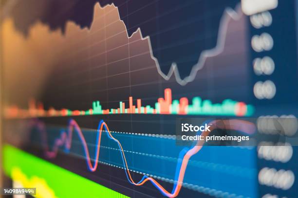 Business Trade Investment Using Option Market Open Shorts Position In Europe Stockmarket And Cryptocurrency Stock Photo - Download Image Now