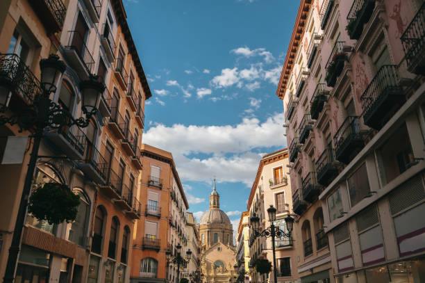 istock Street in Zaragoza 1409858649