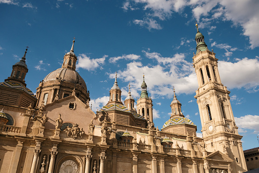 Basilica of Our Lady of the Pillar in Zaragoza, Spain