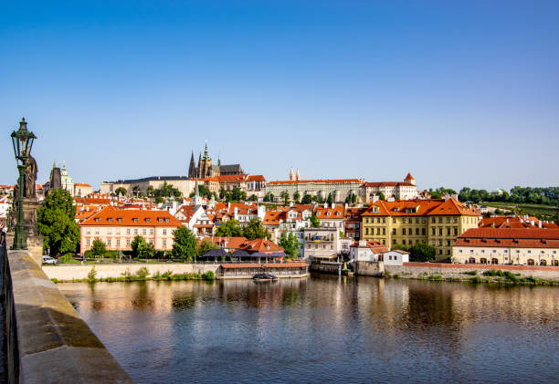 istock Beautiful Charles Bridge in Prague, Czech Republic. 1409864523