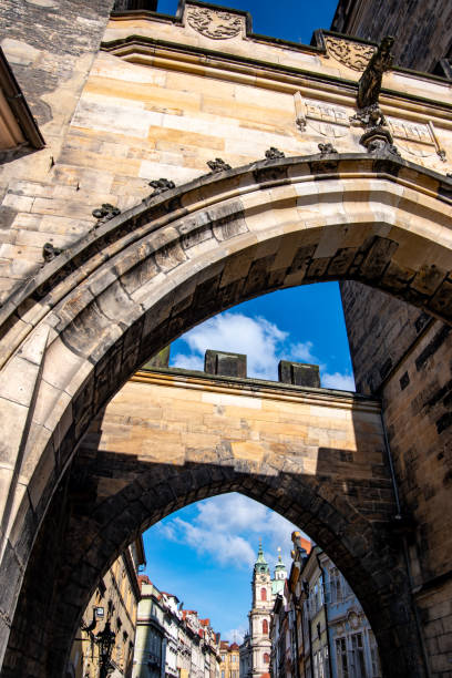 istock Beautiful Charles Bridge in Prague, Czech Republic. 1409864780