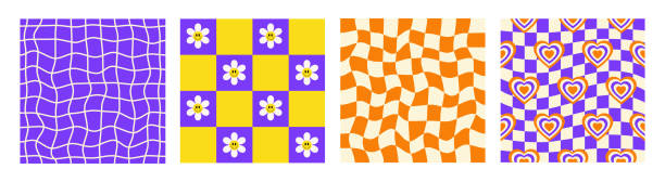 Desordered Pattern 1,200+ Distorted Floral Pattern Stock Photos, Pictures & Royalty-Free ...