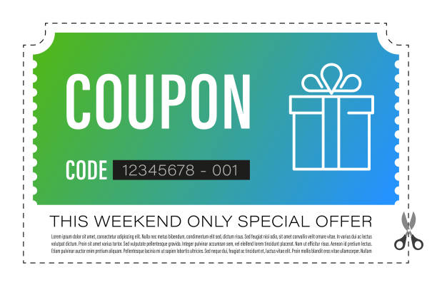 discount coupon. ready-to-use. - 優惠券 幅插畫檔、美工圖案、卡通及圖標