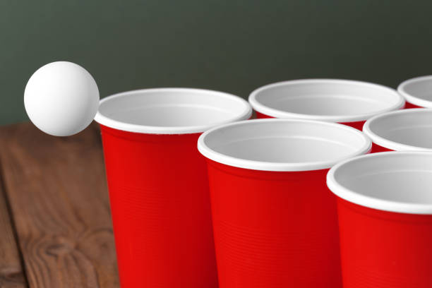 istock College party sport - beer pong 1409874742