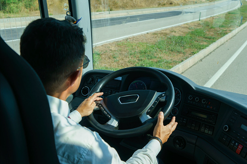 Bus Driver, Bus, Driving, Coach Bus, Transportation