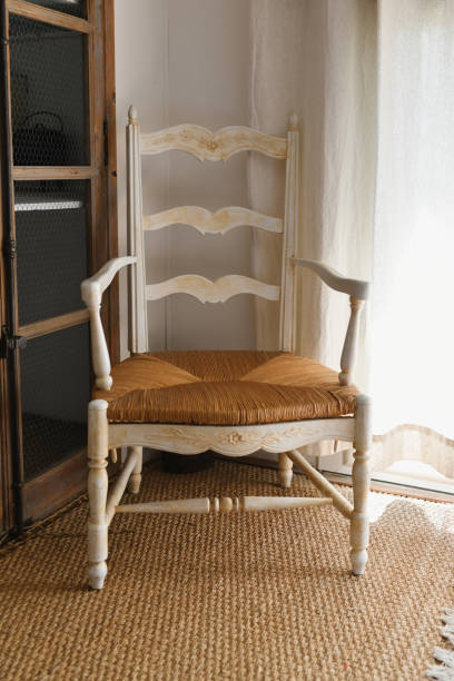 istock Rustic interior with ecological chair in Provence France 1409884318