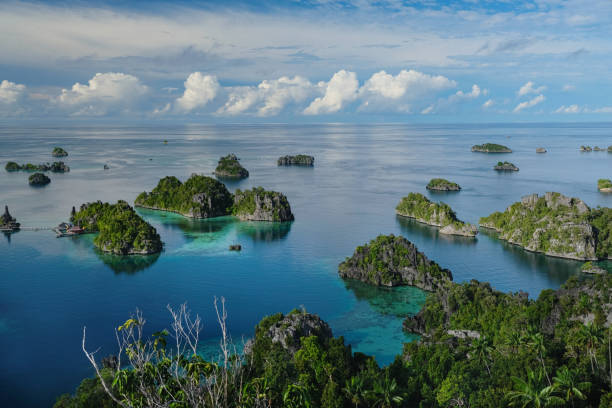 istock Beautiful Little Islands in Raja Ampat 1409898109