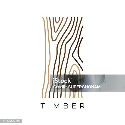 istock wood grain symbol 1409900170