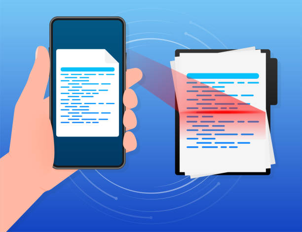 13,300+ Document Scanner Stock Illustrations, Royalty-Free Vector