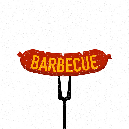 BBQ time, Party. Barbecue or grill tool. Vector illustration