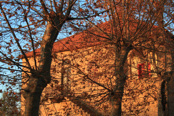 istock Lebanese House in Autumn 1409916477