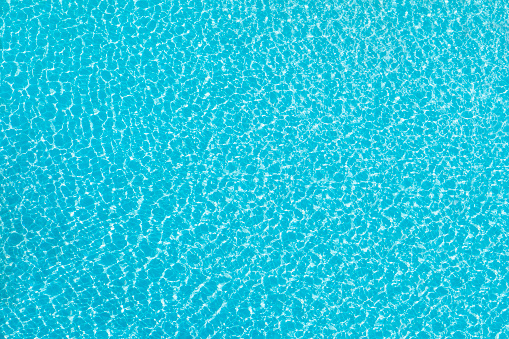 Full frame shot of a swimming pool  from a high point of view