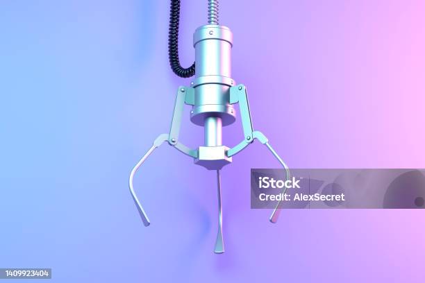 Robotic Claw Stock Photo - Download Image Now - Toy Grabbing Game, Mechanical Grabber, Arcade