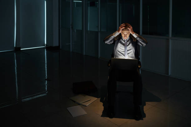istock Ashamed Businessman after Embracing Negotiations 1409941574