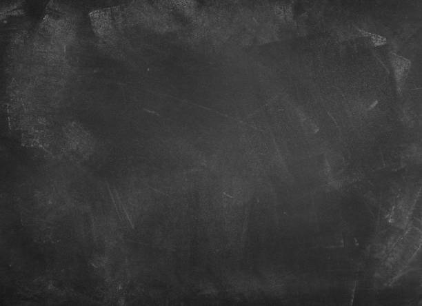 Blackboard or chalkboard texture Chalk rubbed out on blackboard background blackboard stock pictures, royalty-free photos & images