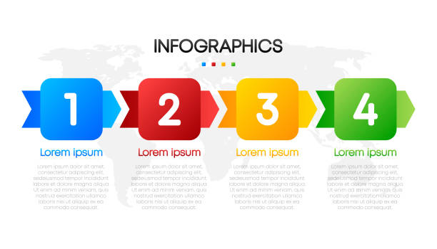 Business infographic, data visualization. Square frame. Simple infographic design template. Vector illustration. Business infographic, data visualization. Square frame. Simple infographic design template. Vector illustration half dozen stock illustrations