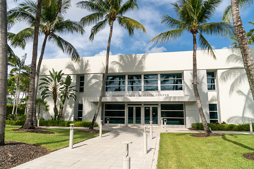 Isadore Hecht Athletic Center on the campus of the University of Miami.