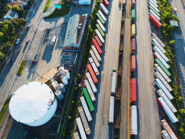 istock Rail & Trucking Facility 1409955060