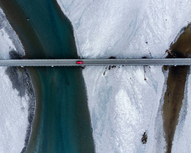 istock Bridge over New Zealand river 1409955484