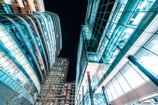 istock Business District at Dusk, London 1409963267