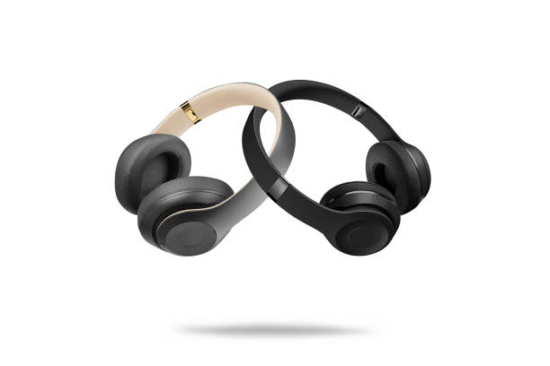 istock Headphones on white background 1409963297