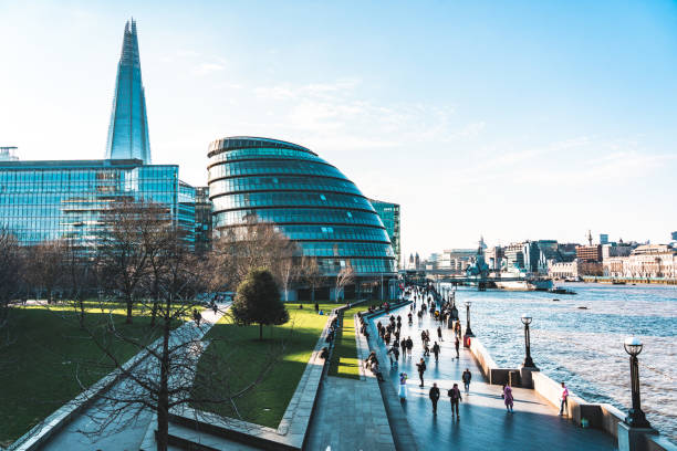 londyńska panorama z tamizą - greater london zdjęcia i obrazy z banku zdjęć