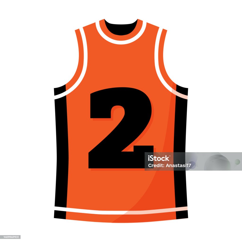 Basketball Jersey Tank Top Sport Illustration Stock Illustration - Download  Image Now - Basketball Uniform, Basketball - Sport, Sports Jersey - iStock