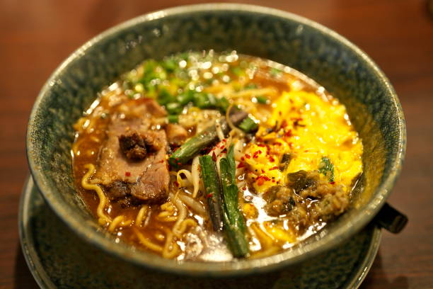 istock Miso Ramen or Ramen noodles in miso flavored soup. 1409973971
