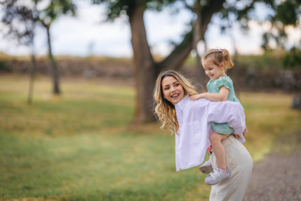 istock Mother and daughther happy together 1409977303