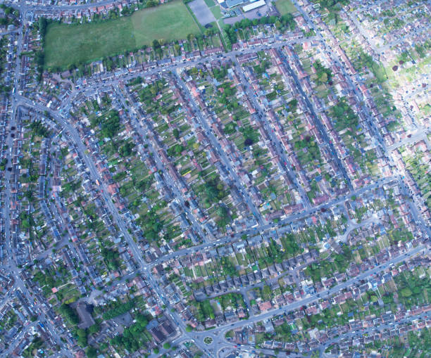 istock High Angle Panoramic 360 Aerial View of England Great Britain 1409979213